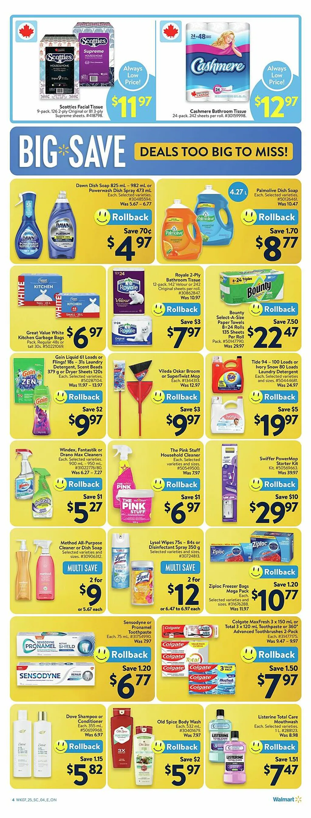 Walmart flyer from Mar 13, 2025