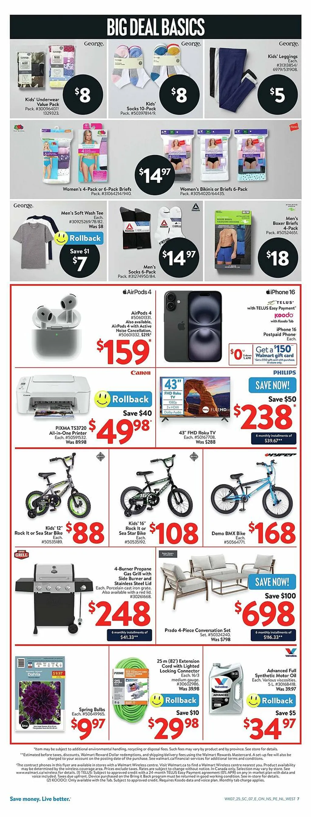 Walmart flyer from Mar 13, 2025