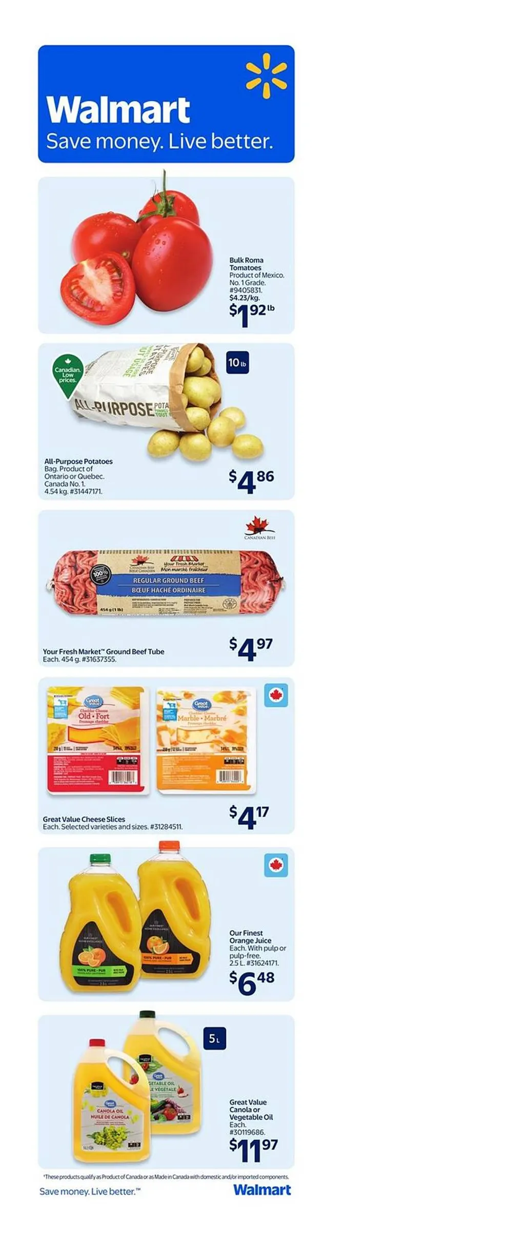 Walmart flyer