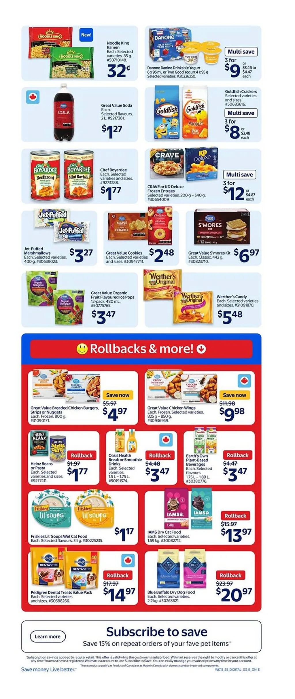 Walmart flyer