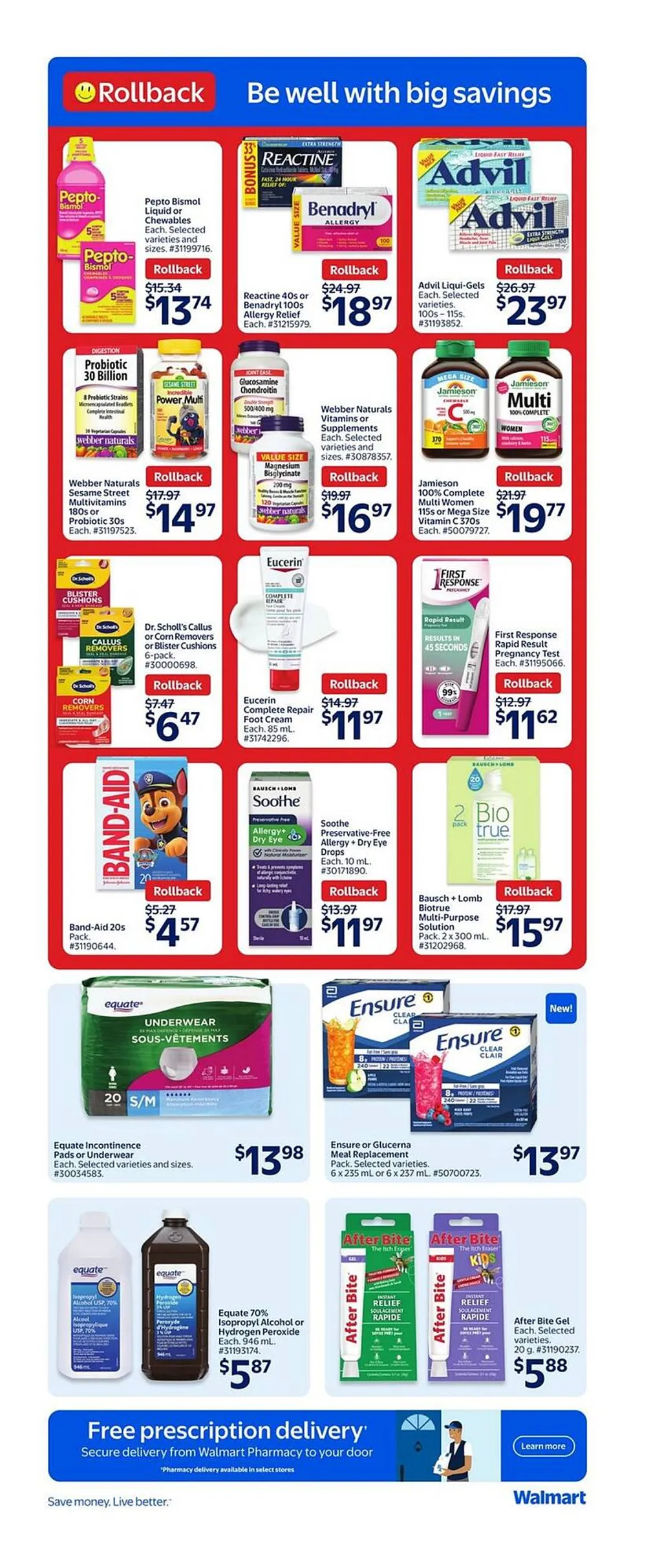 Walmart flyer