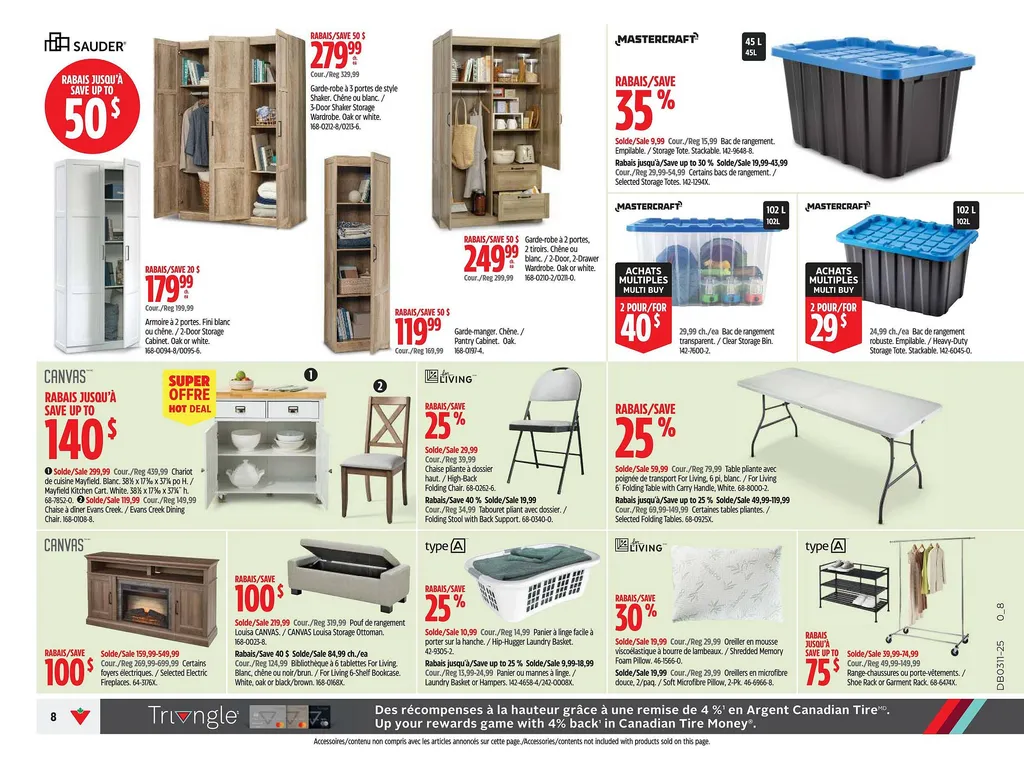 Canadian Tire flyer from Mar 6, 2025