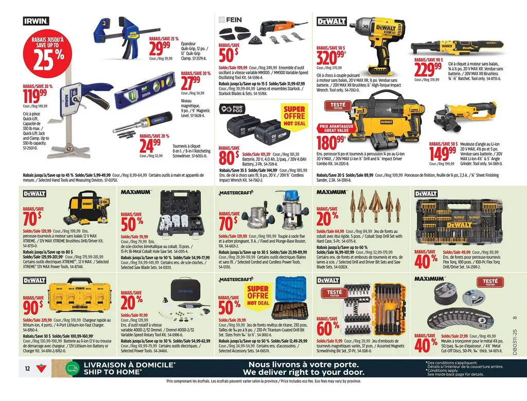 Canadian Tire flyer from Mar 6, 2025