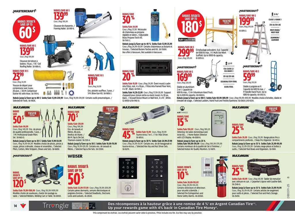 Canadian Tire flyer from Mar 6, 2025