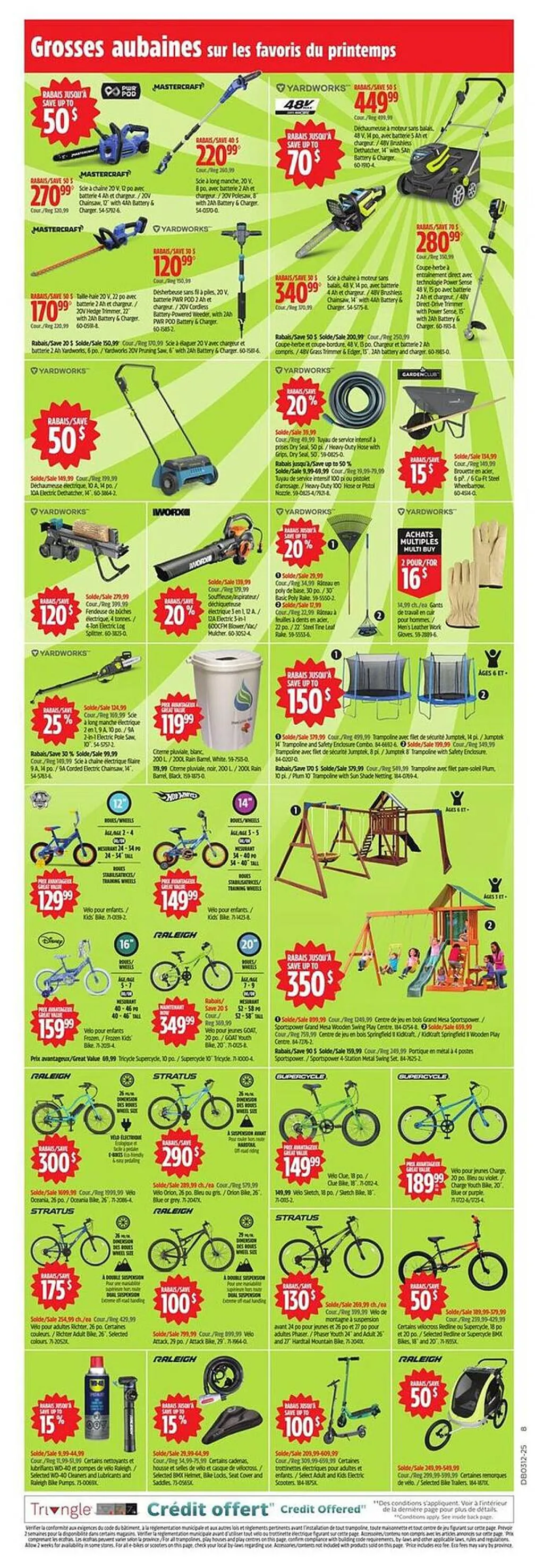 Canadian Tire flyer from Mar 13, 2025