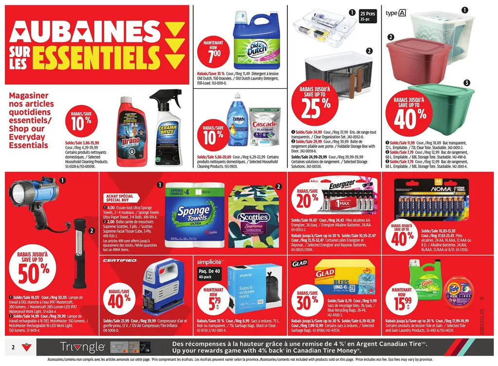 Canadian Tire flyer from Mar 13, 2025