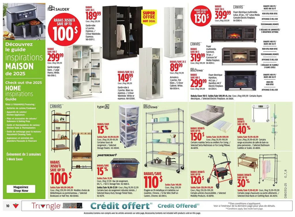 Canadian Tire flyer from Mar 13, 2025