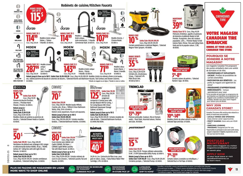 Canadian Tire flyer from Mar 13, 2025