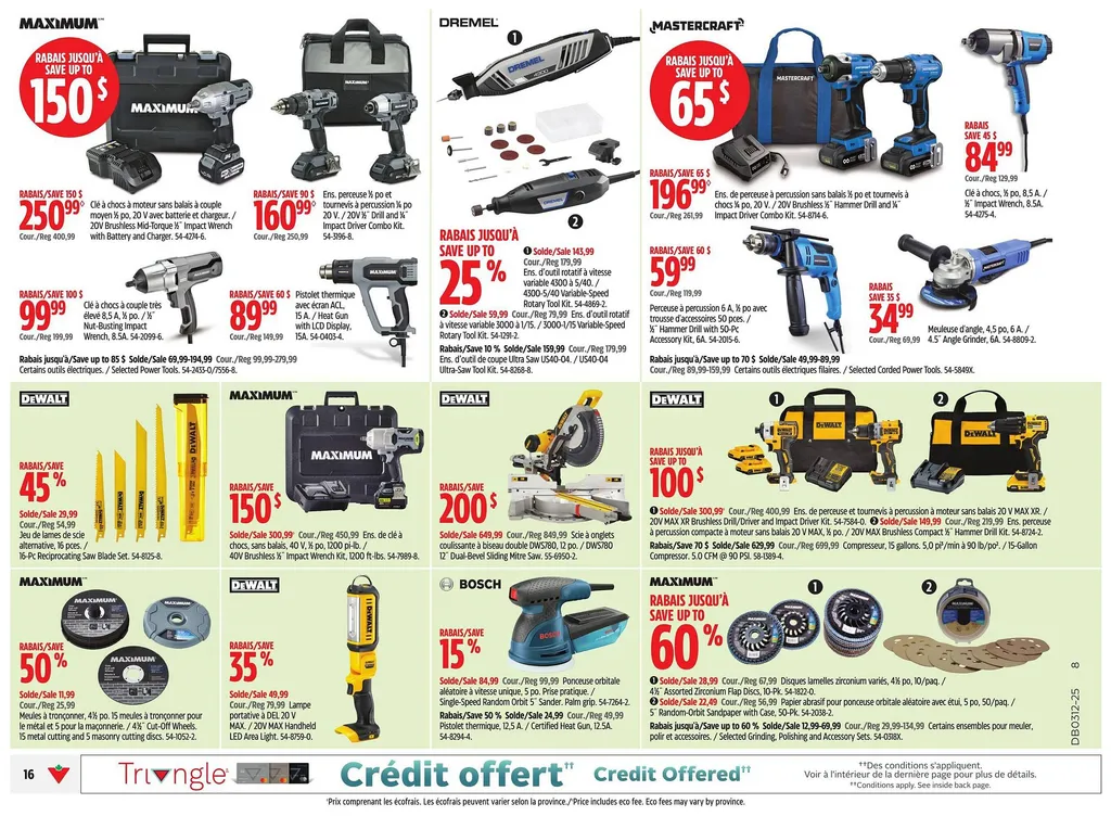 Canadian Tire flyer from Mar 13, 2025