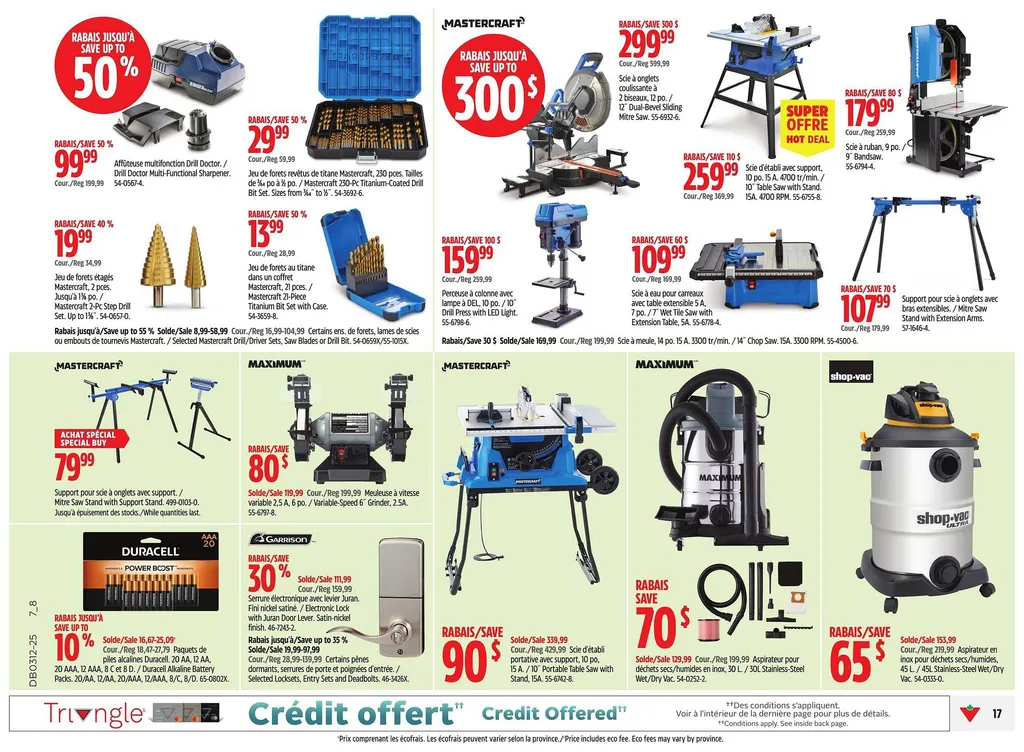 Canadian Tire flyer from Mar 13, 2025