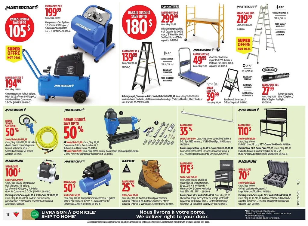 Canadian Tire flyer from Mar 13, 2025