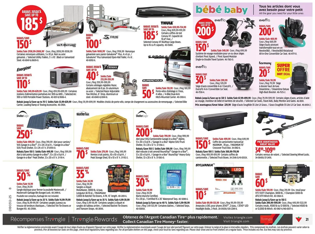 Canadian Tire flyer from Mar 13, 2025