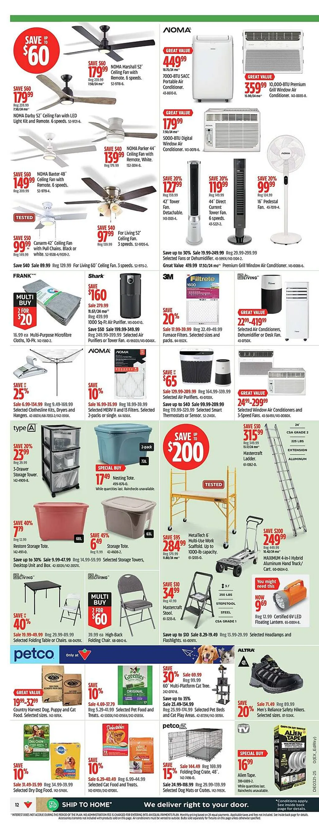 Canadian Tire weekly flyer