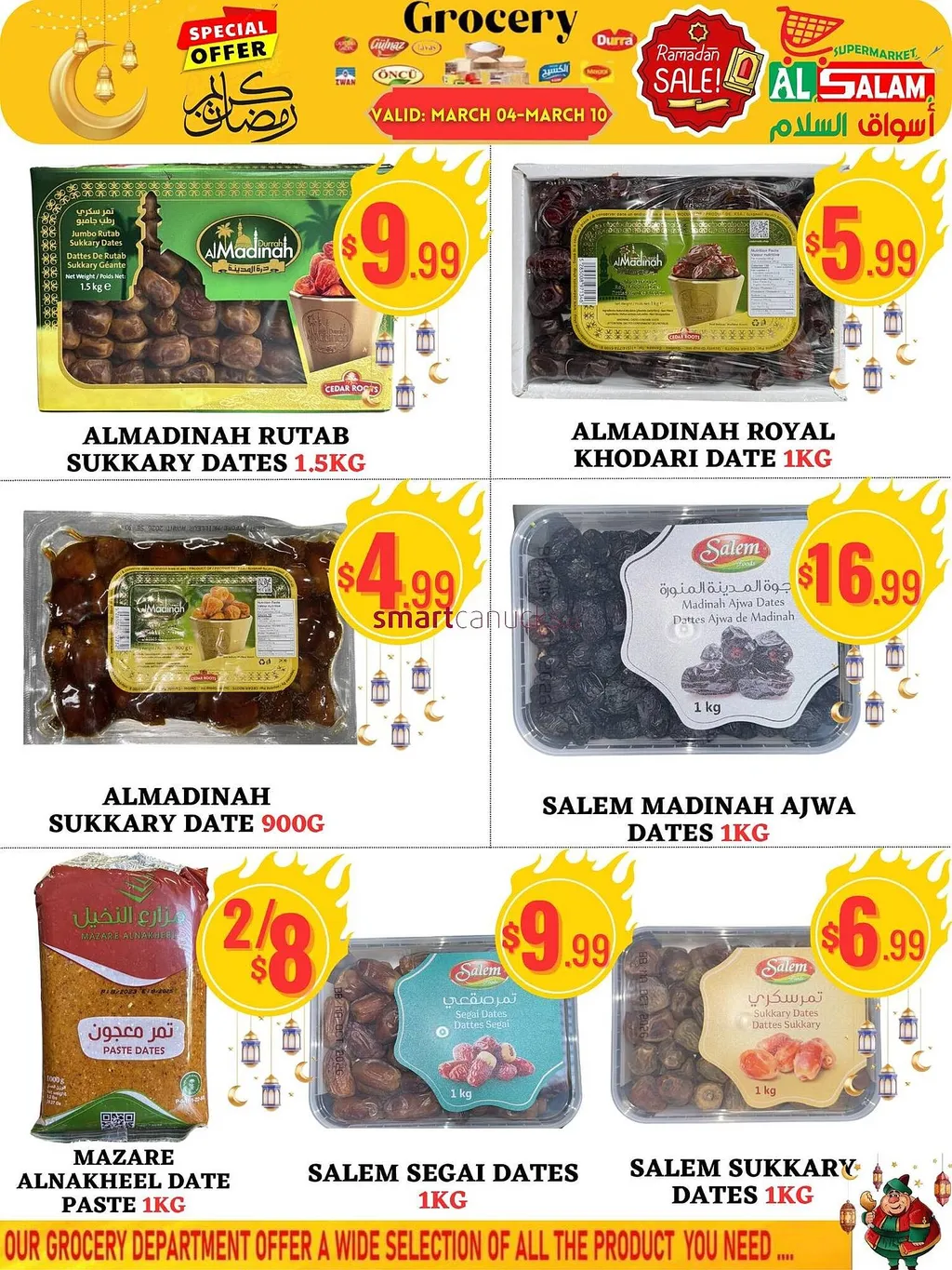 Al-Salam Supermarket flyer from Mar 6, 2025