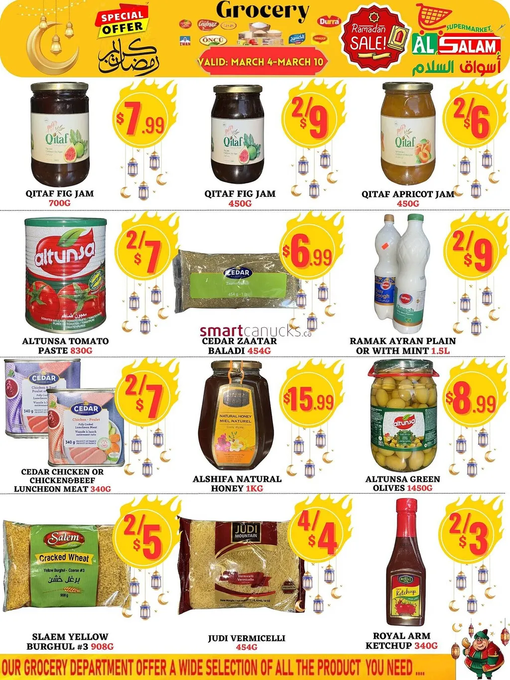 Al-Salam Supermarket flyer from Mar 6, 2025