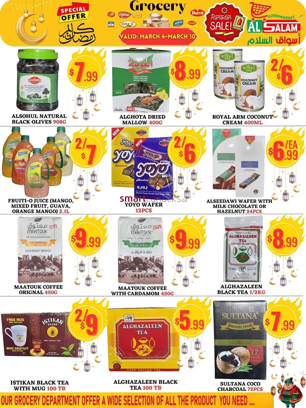 Al-Salam Supermarket flyer from Mar 6, 2025