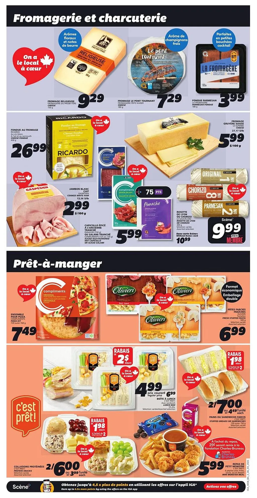 IGA flyer from Mar 6, 2025