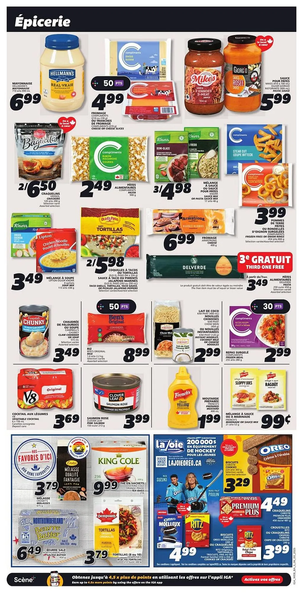 IGA flyer from Mar 6, 2025