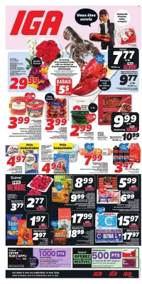IGA flyer
