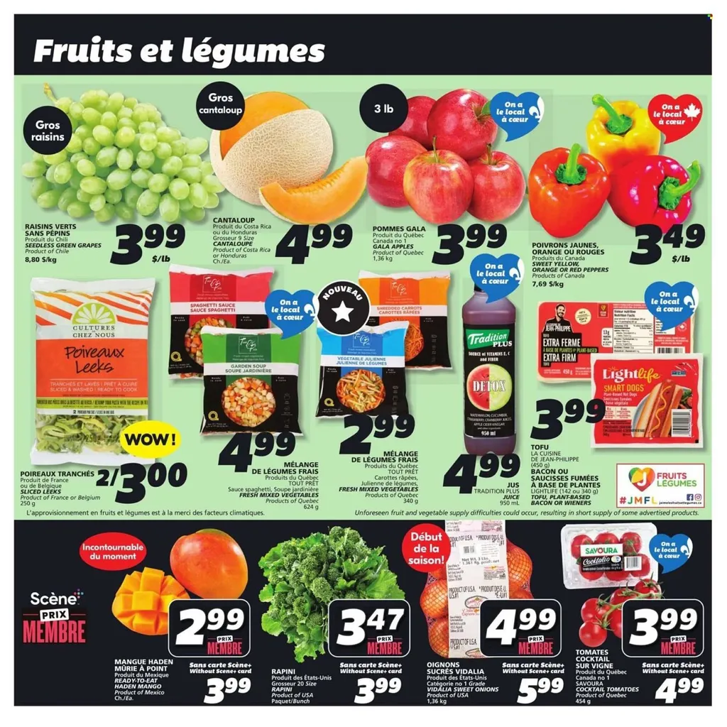 IGA flyer