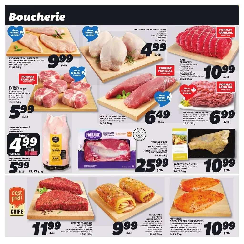 IGA flyer