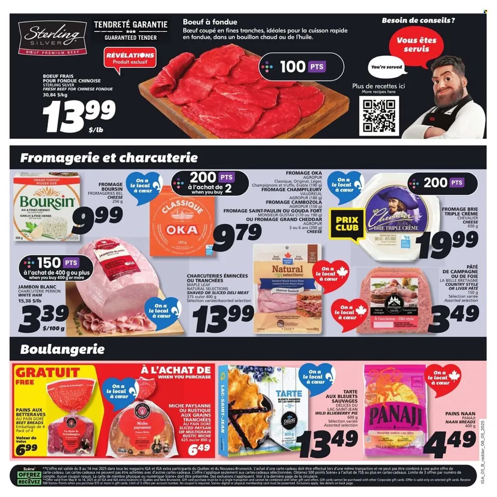 IGA flyer