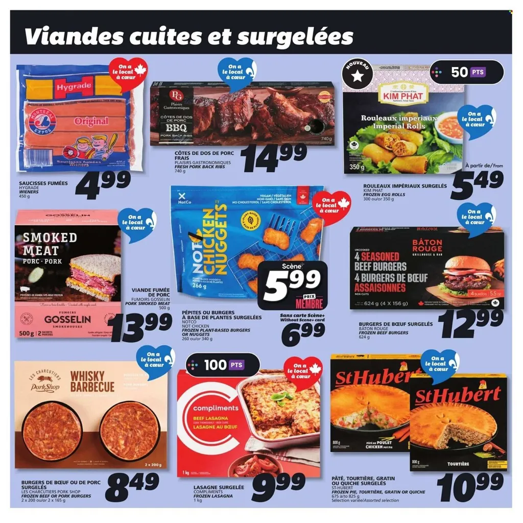 IGA flyer