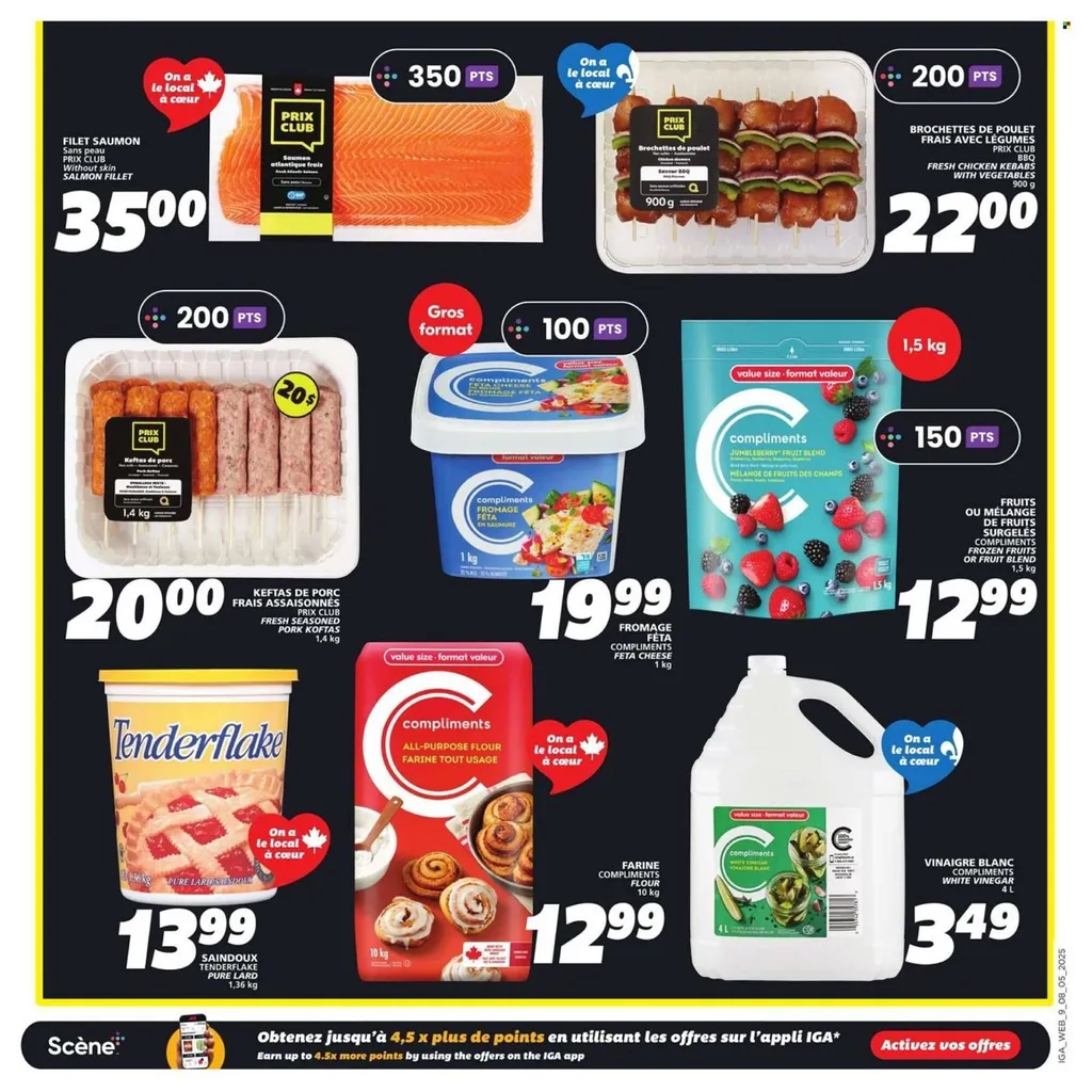 IGA flyer