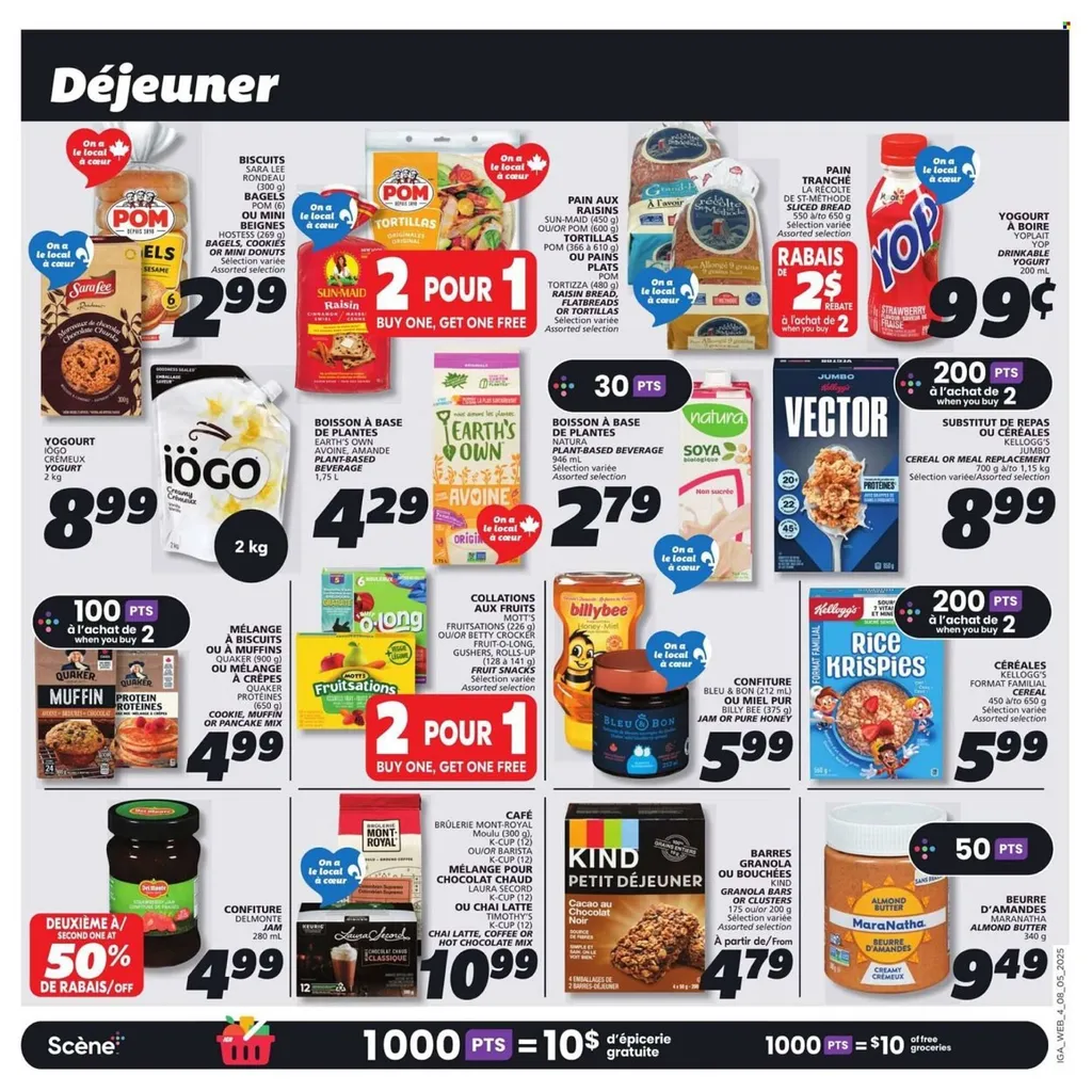 IGA flyer