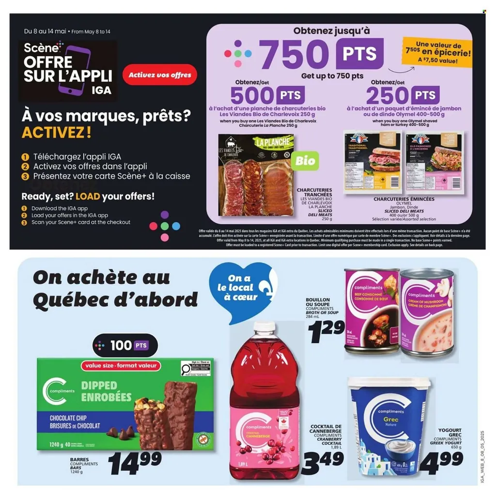 IGA flyer