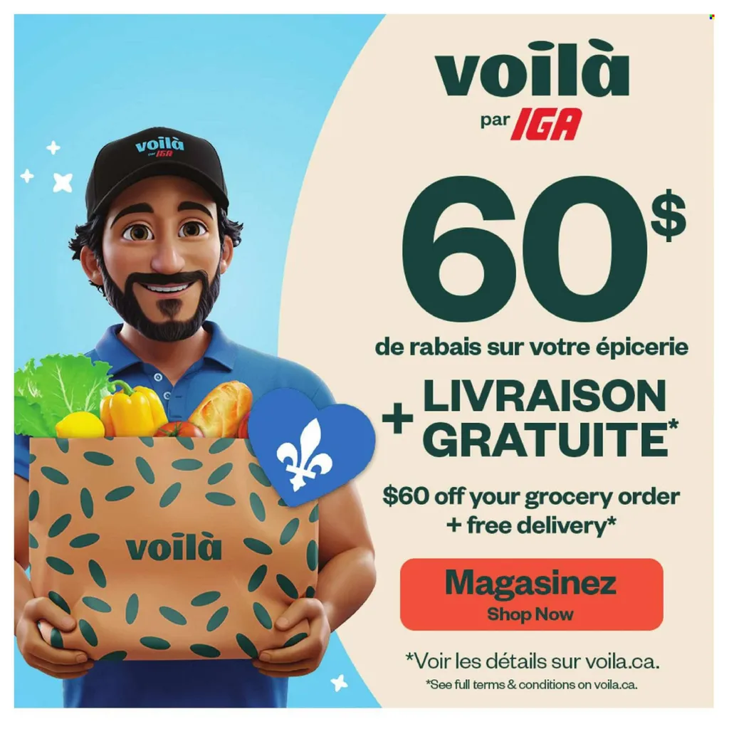 IGA flyer