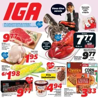 IGA flyer