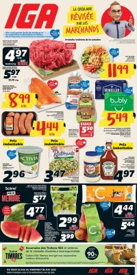 IGA flyer