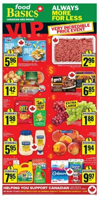 Food Basics flyer from Mar 6, 2025