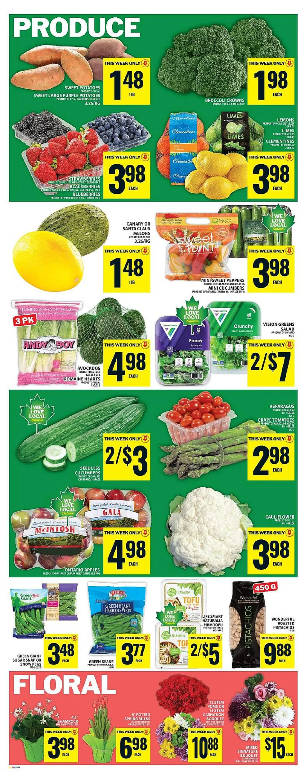 Food Basics flyer from Mar 6, 2025