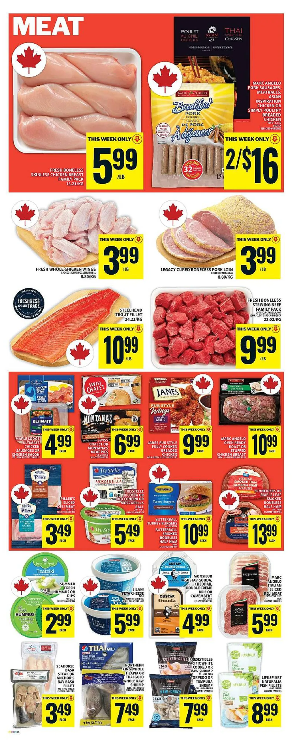 Food Basics flyer from Mar 6, 2025