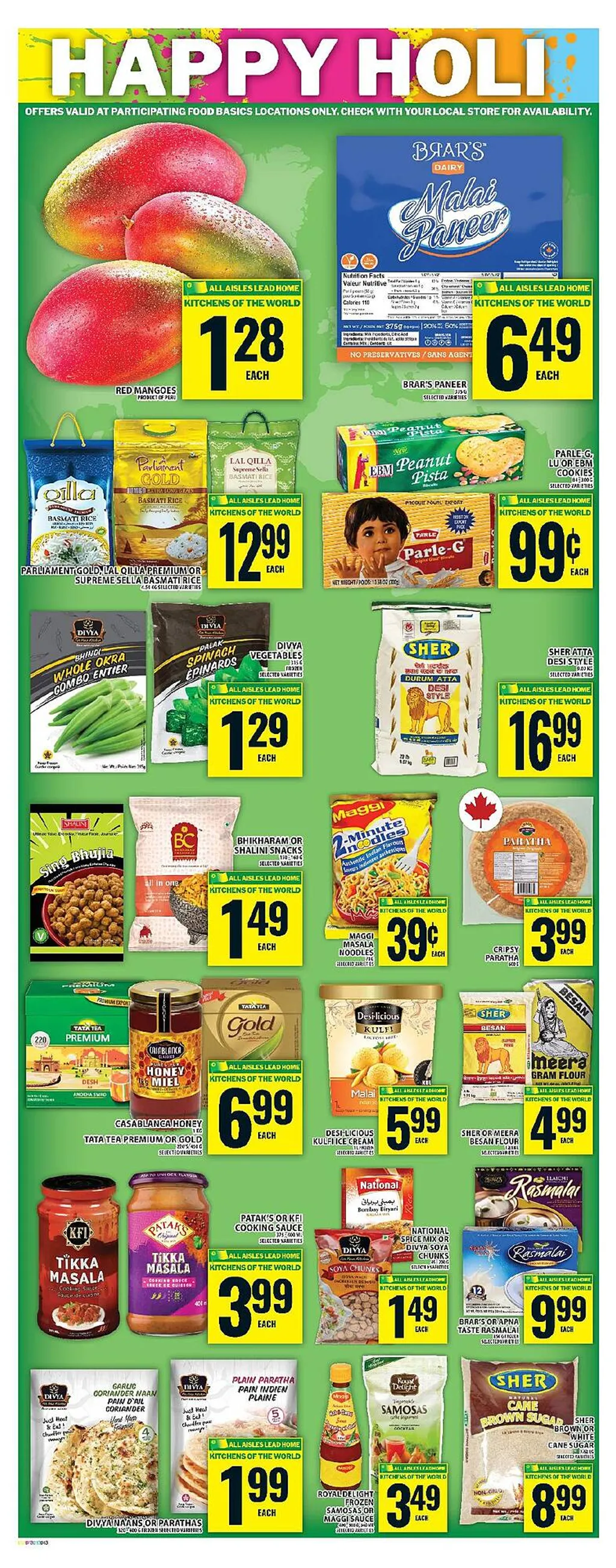 Food Basics flyer from Mar 6, 2025