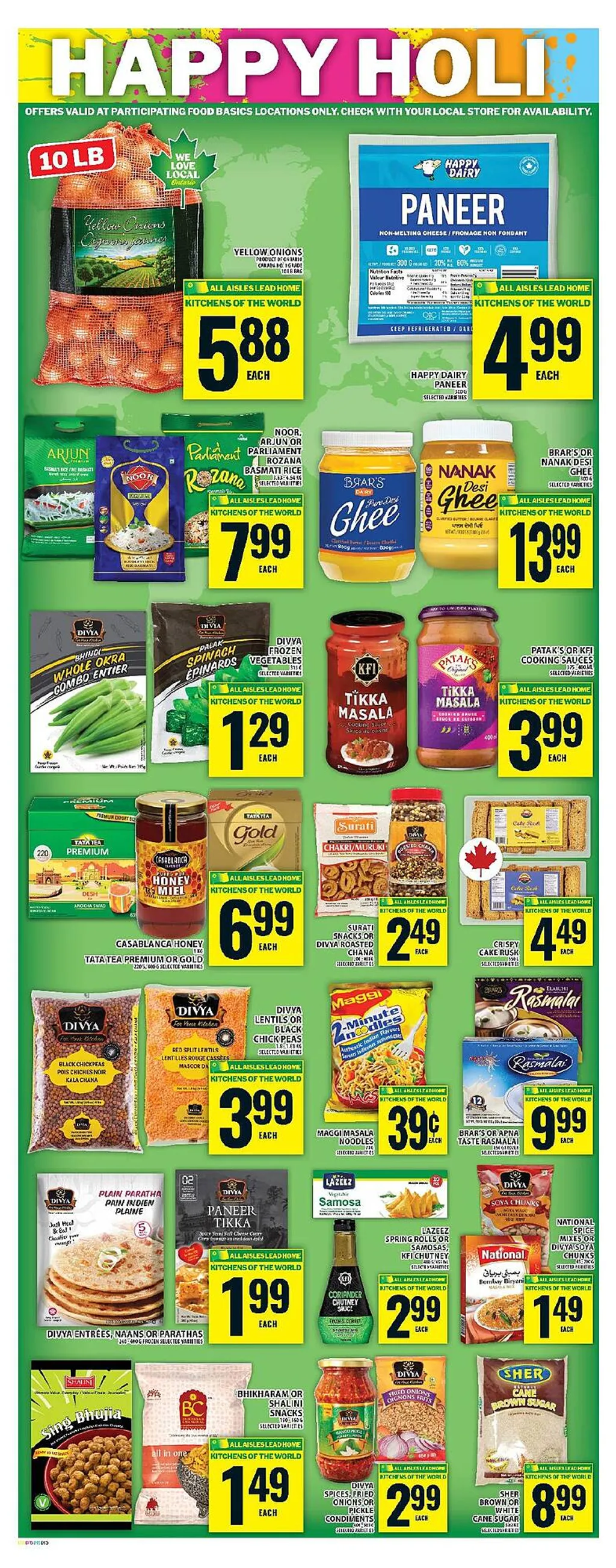 Food Basics flyer from Mar 13, 2025