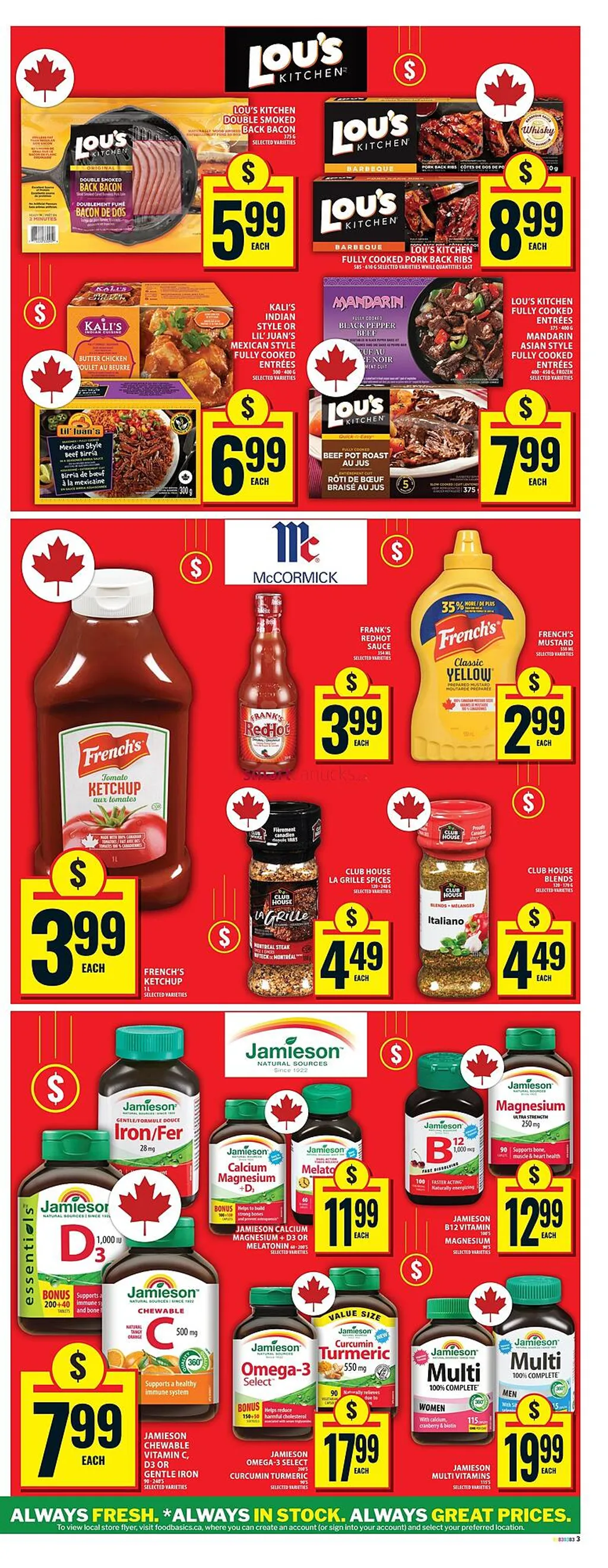 Food Basics flyer