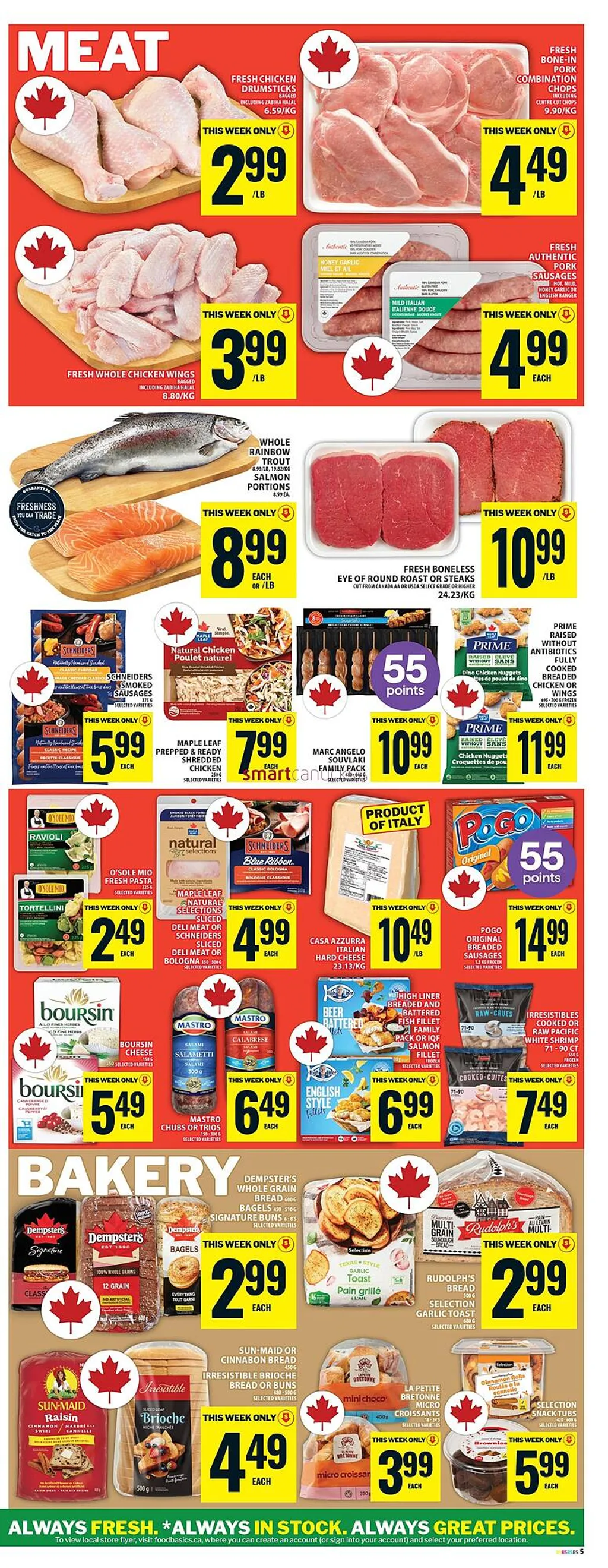 Food Basics flyer