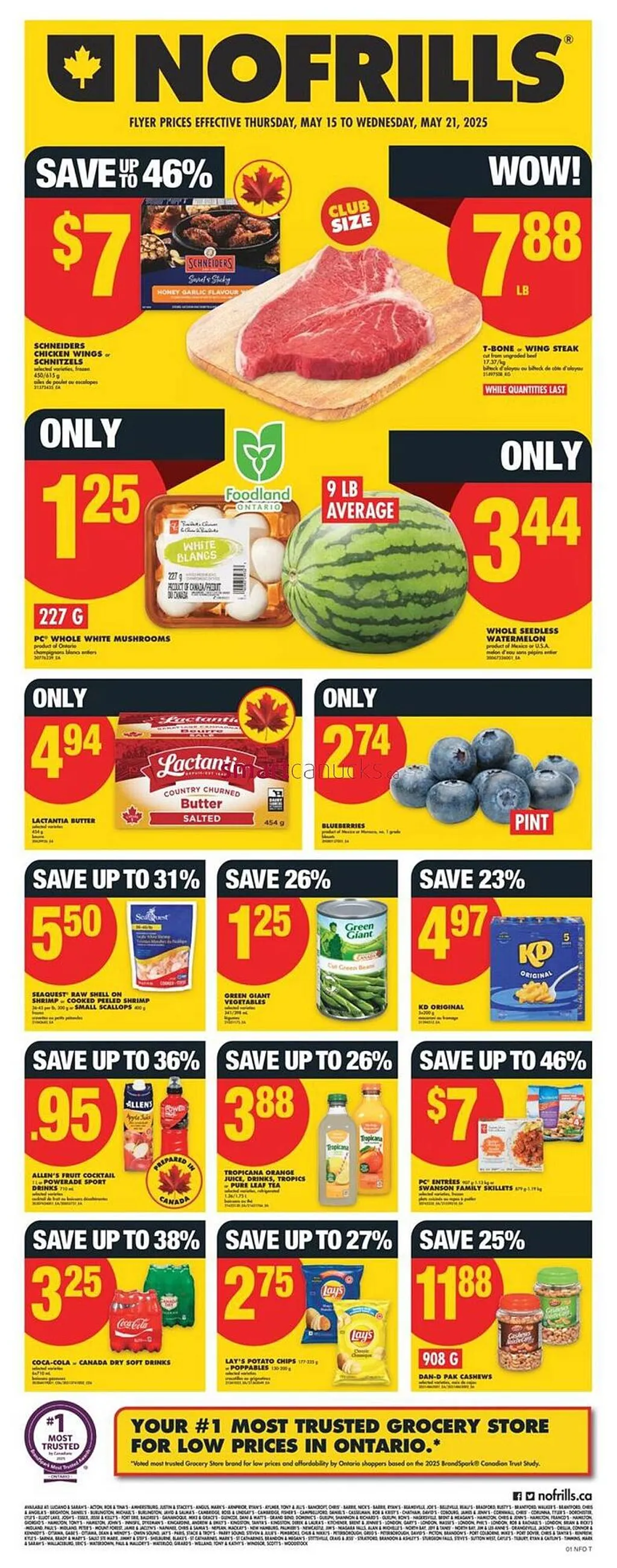 No Frills flyer