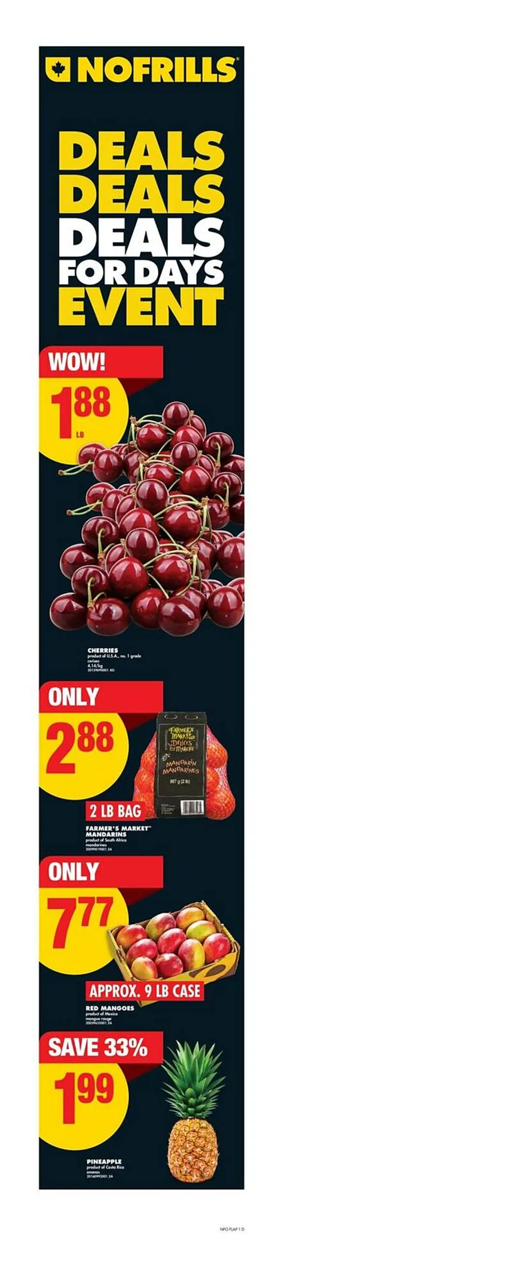 No Frills flyer