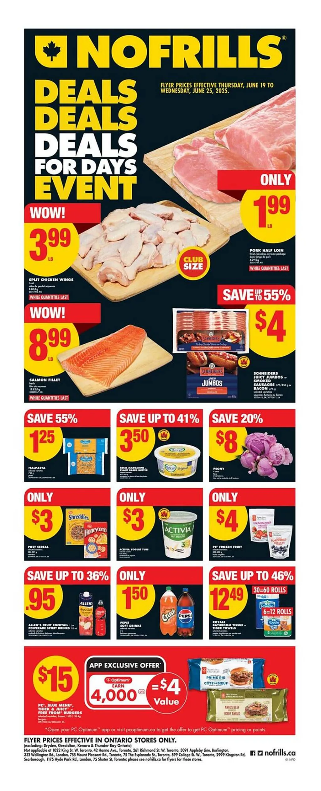 No Frills flyer