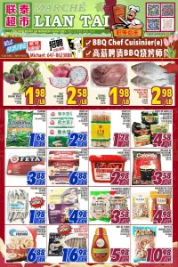 Marché Lian Tai flyer