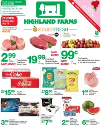 Highland Farms flyer