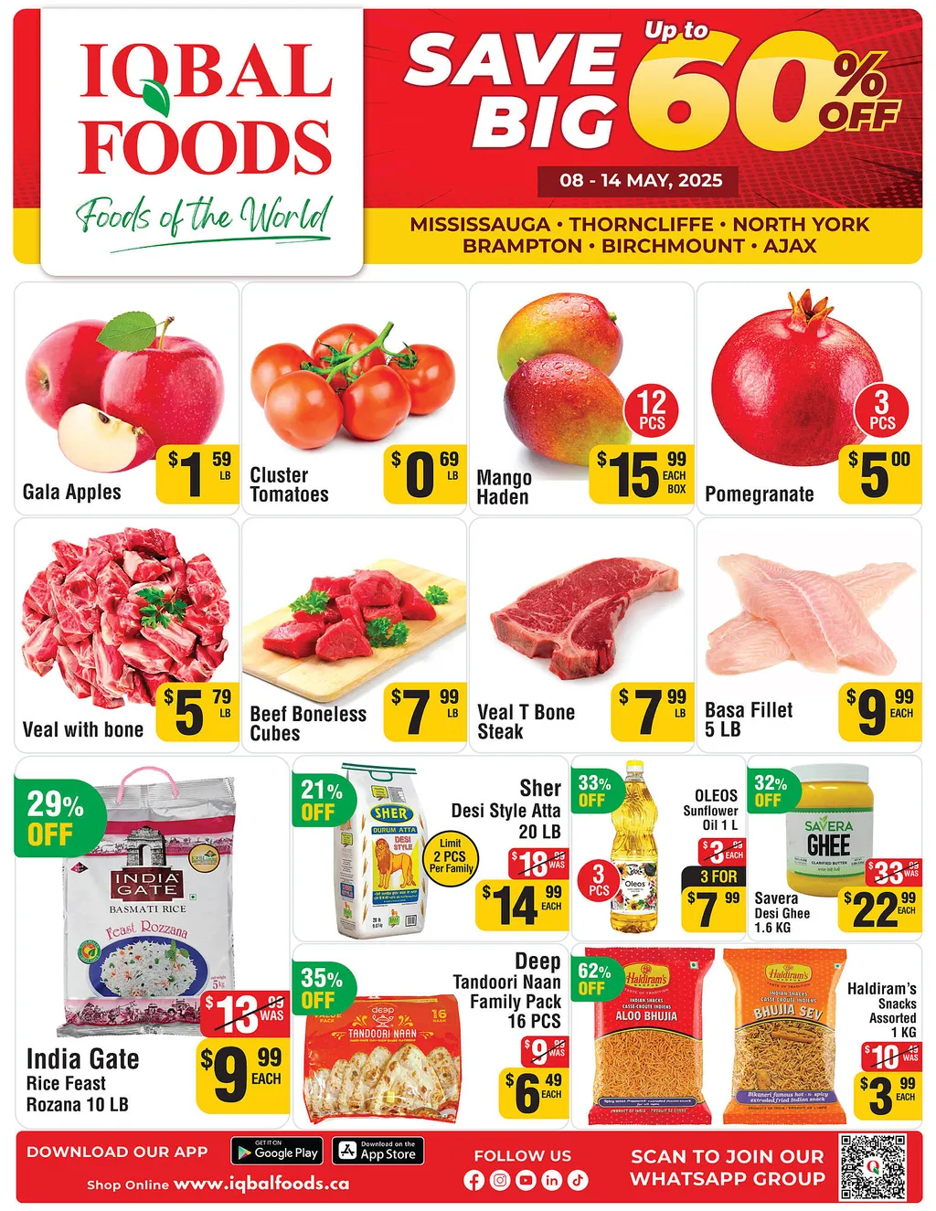 Iqbal Foods flyer