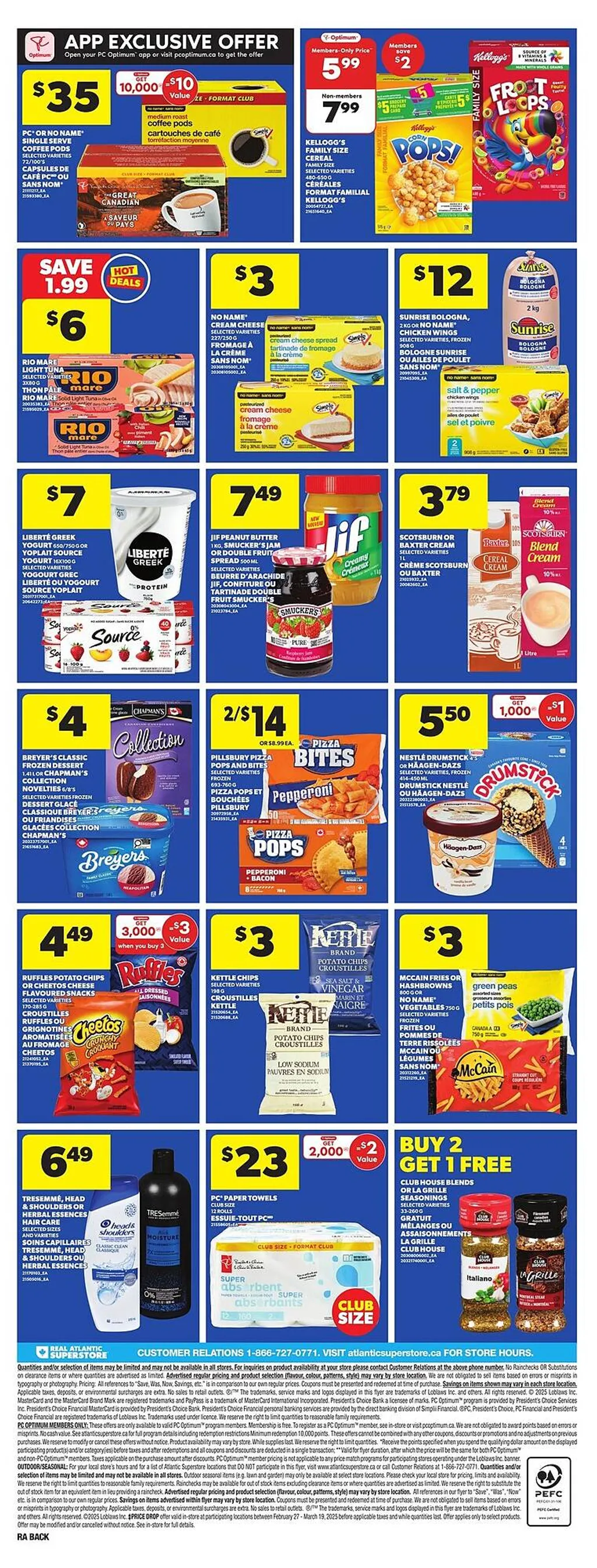 Real Canadian Superstore flyer from Mar 13, 2025