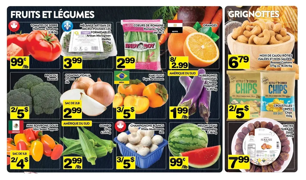 Supermarché PA flyer