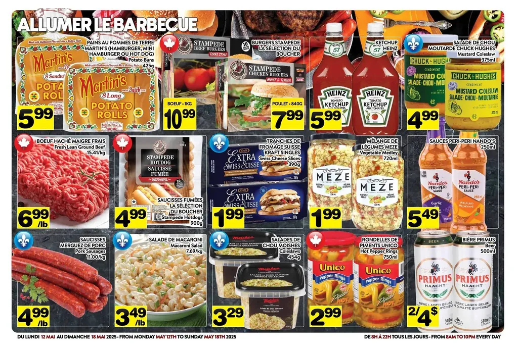 Supermarché PA flyer