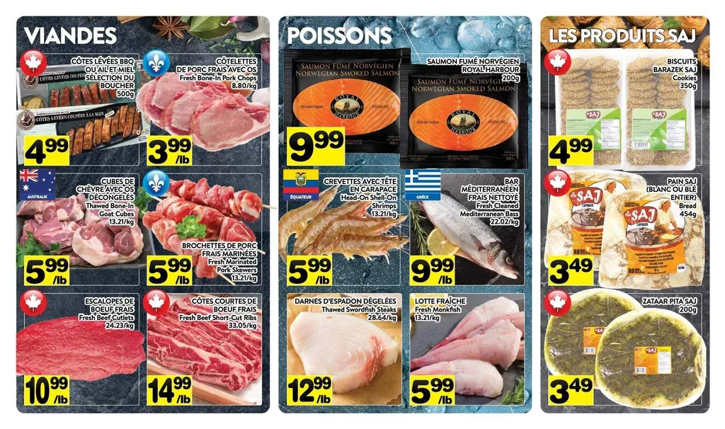 Supermarché PA flyer